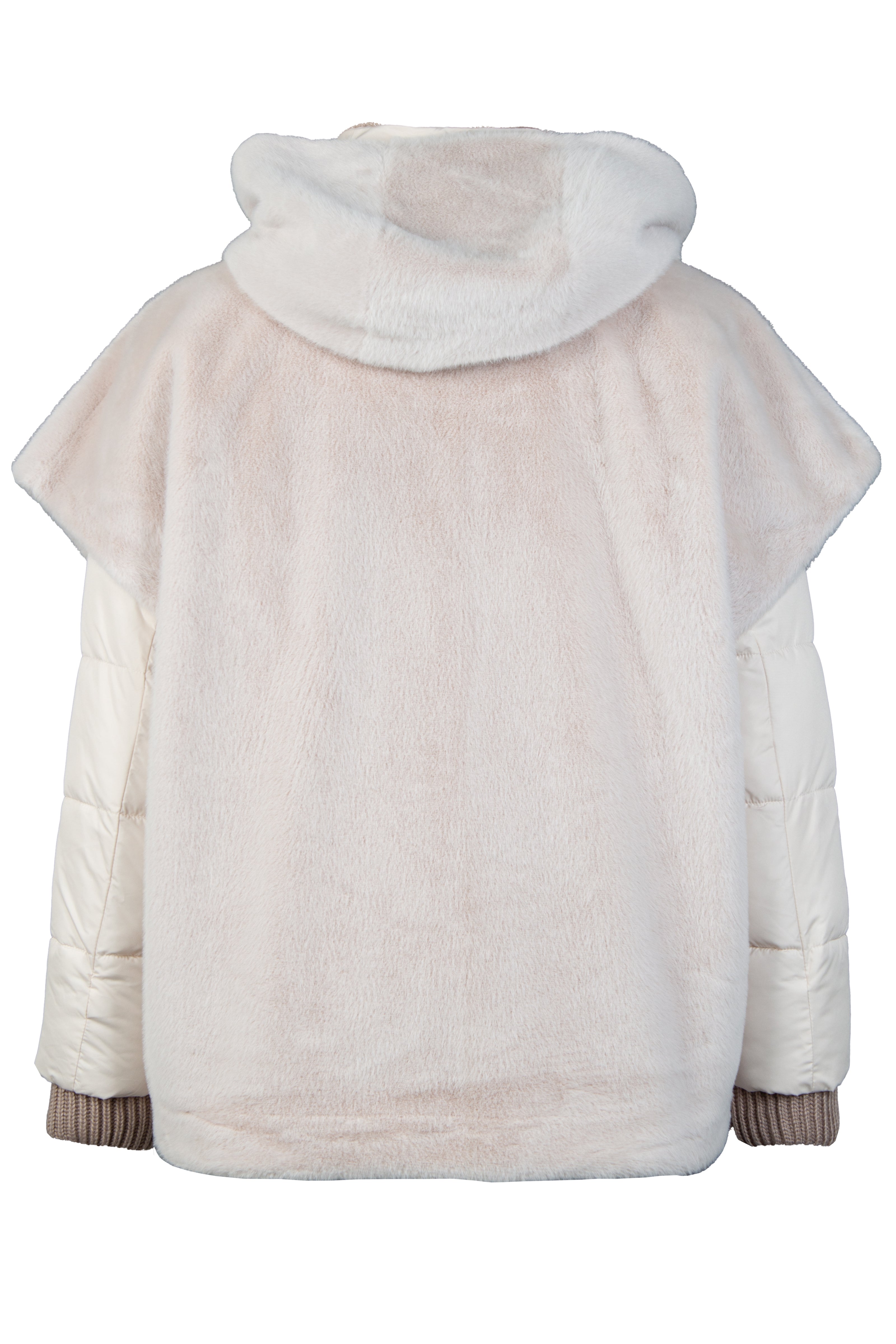 Jacke mit Poncho-Weste