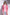 Model trägt Candy-Blazer, cool kombiniert mit weißer White-Label-Bluse und passender Palazzo-Hose – Vorderansicht