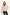 Beige Damenjacke im Caban-Stil mit Reverskragen und zweireihigem Knopfverschluss – Front