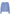 Flauschige kurze Mohair-Strickjacke in der Farbe Blau mit V-Ausschnitt und langen Ärmeln – Rückansicht